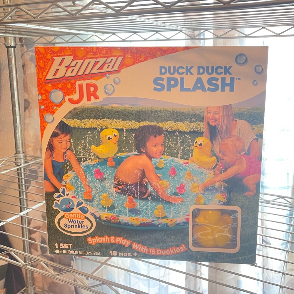Duck splash pad